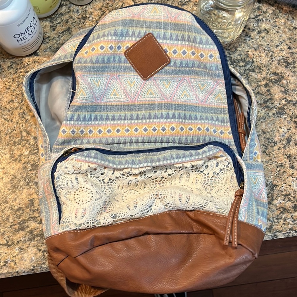 Claire’s mini backpack
